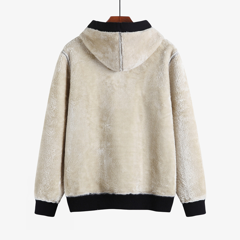 Velvet Hoodie Sweater