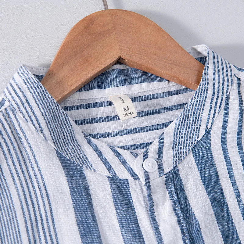 Azure Linen Shirt