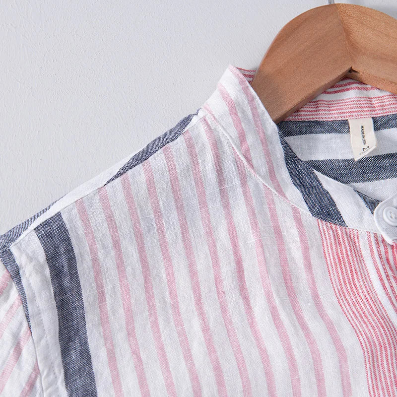 Azure Linen Shirt