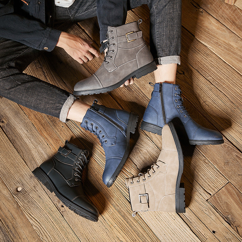 Valiant Buckle Boots