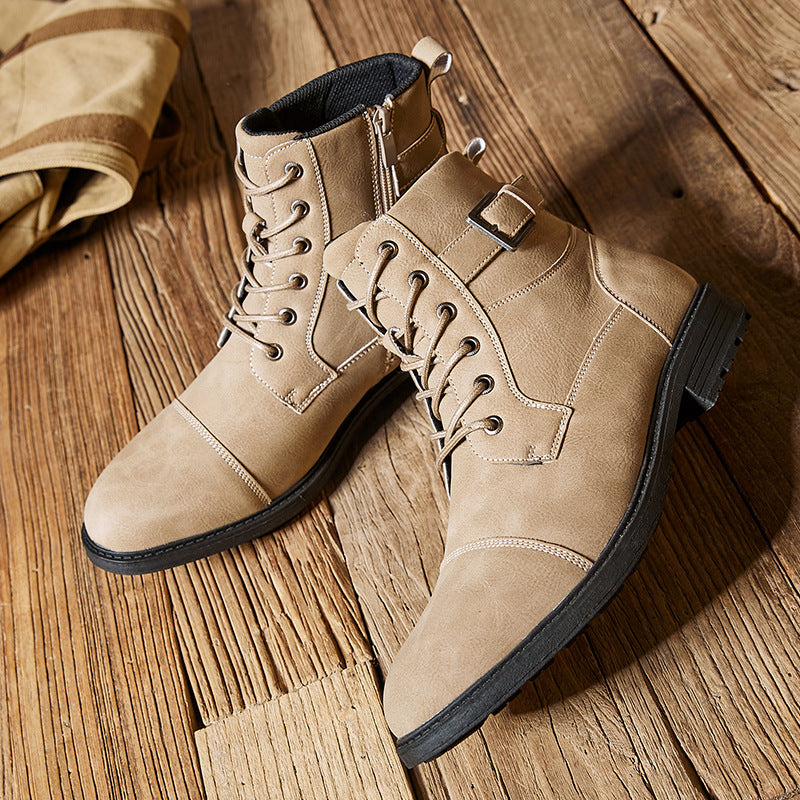 Valiant Buckle Boots