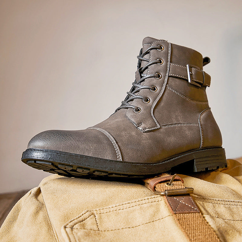 Valiant Buckle Boots