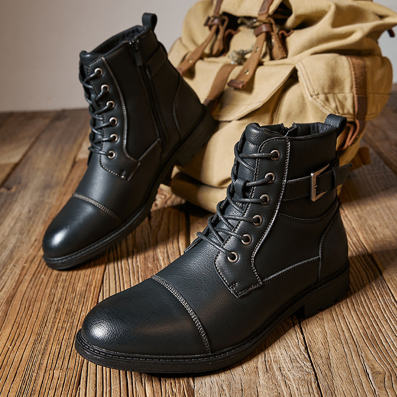 Valiant Buckle Boots