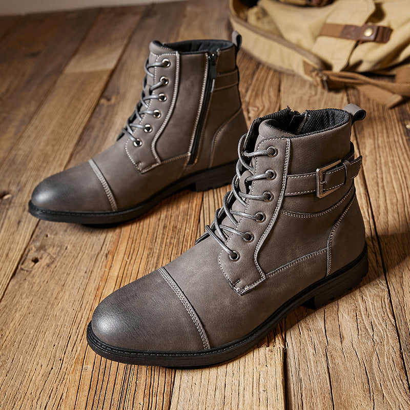 Valiant Buckle Boots