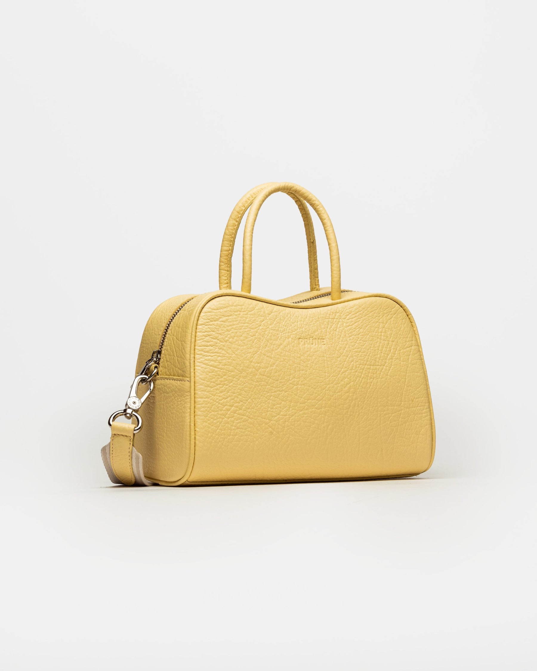 CARTERA DE MANO THE CARTI EN CUERO GRANEADO
