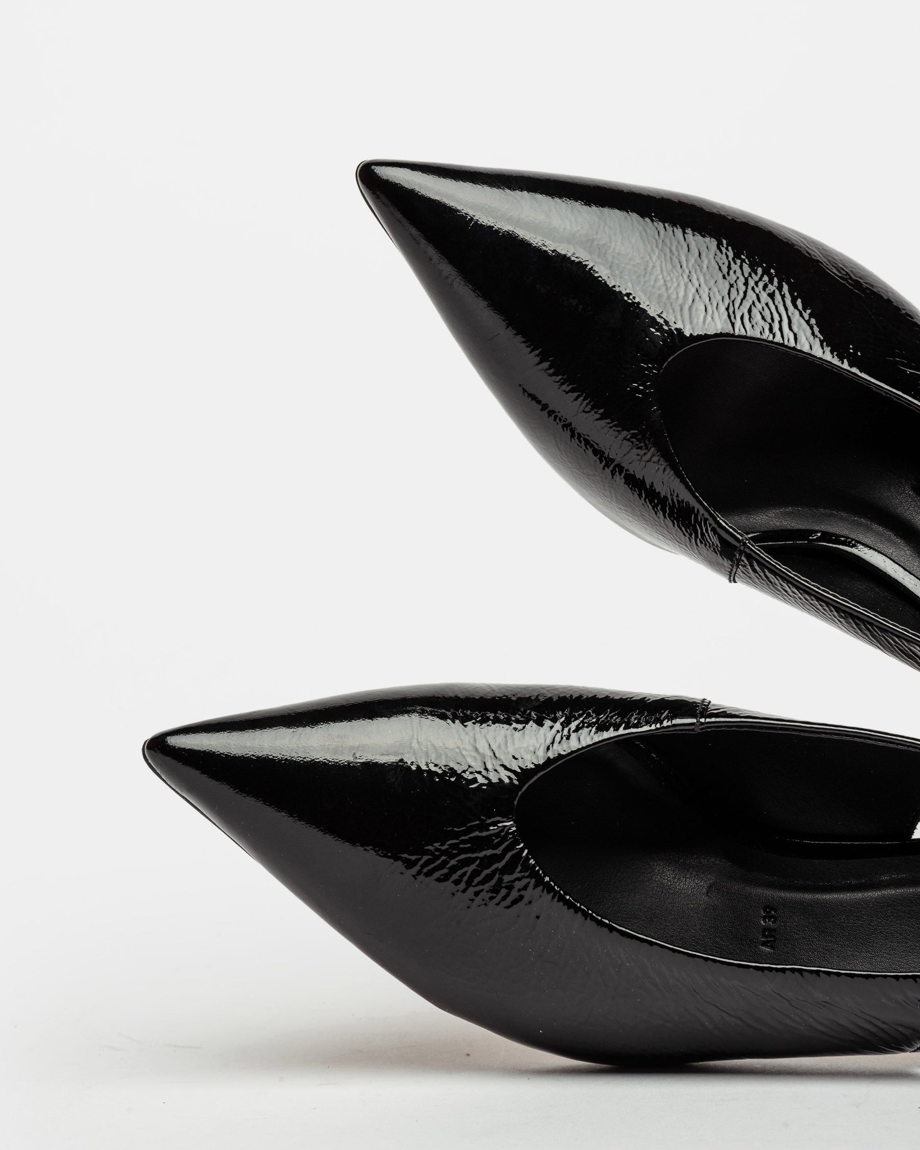 STILETTO MALAGA EN CUERO GLOSS