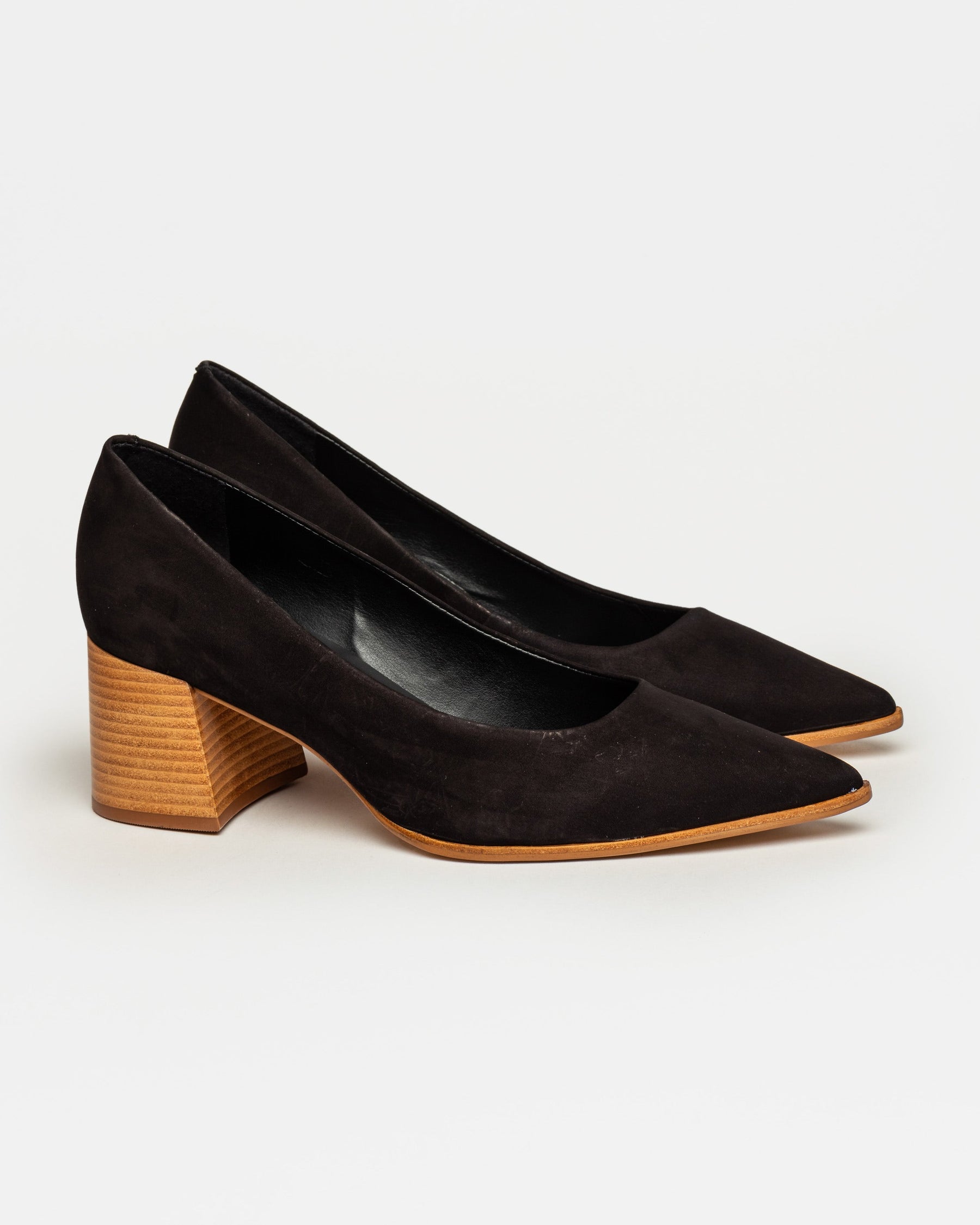 STILETTO LARA EN CUERO NOBUK