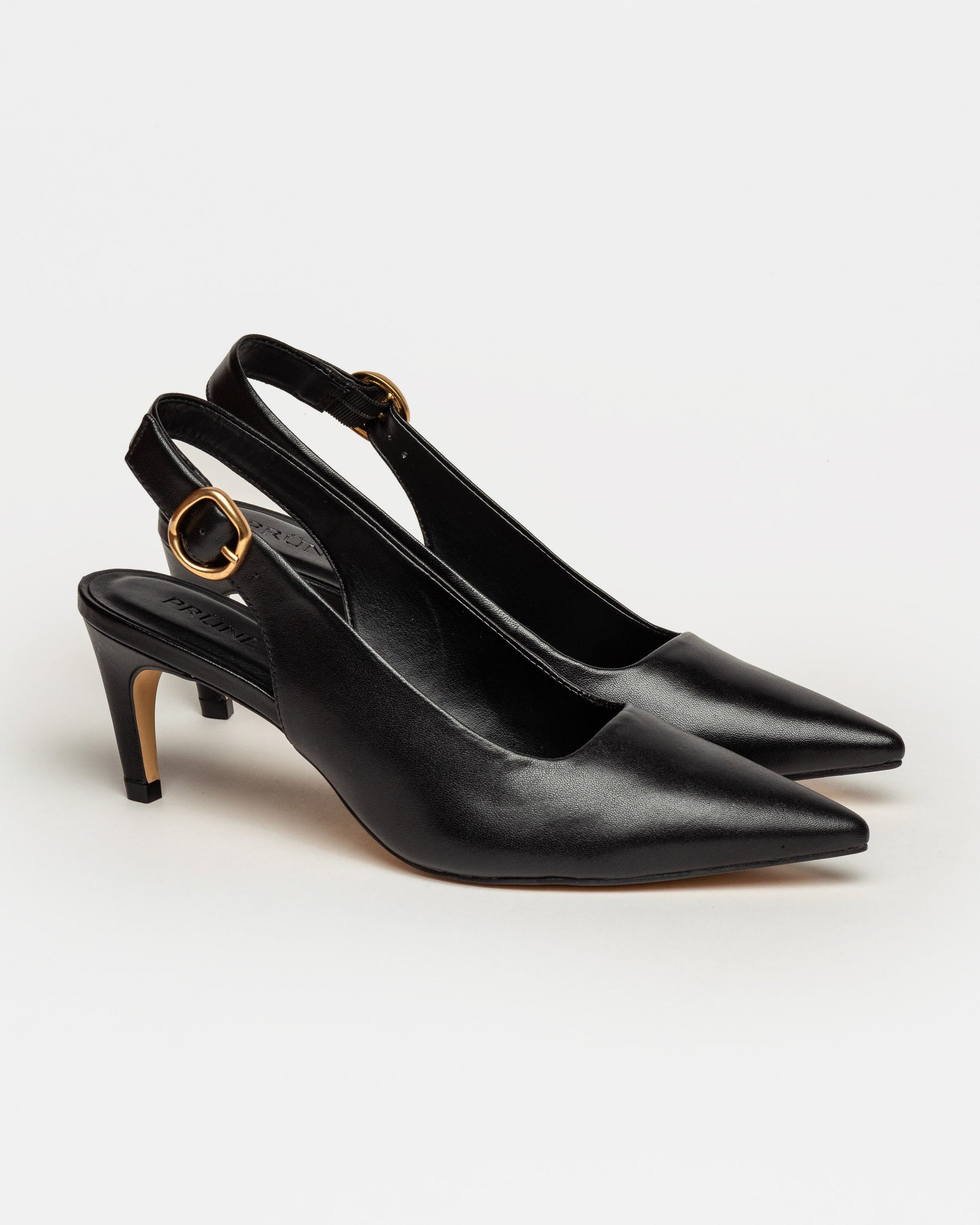 STILETTO CALCIO EN CUERO LISO