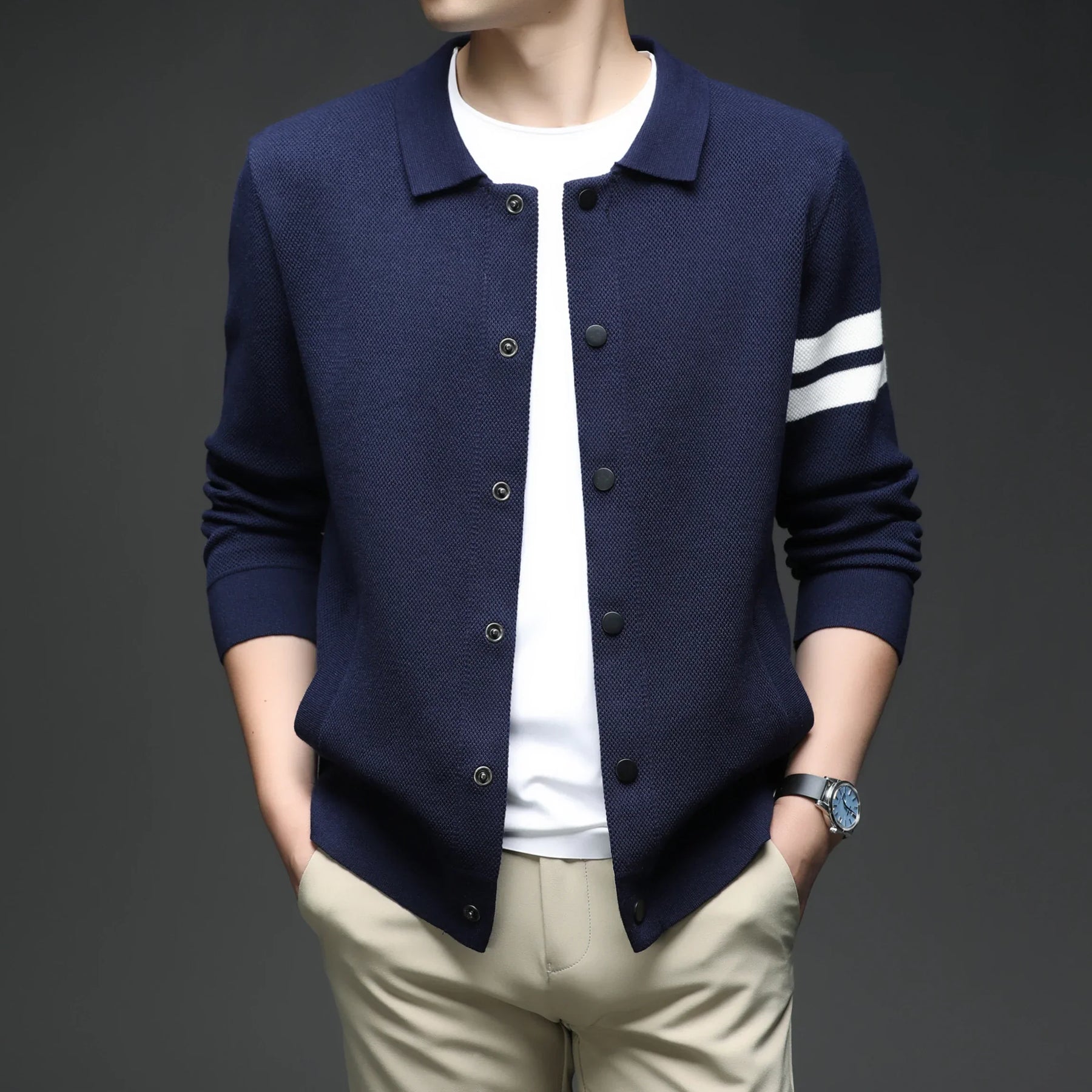 Vienna Striped Cardigan