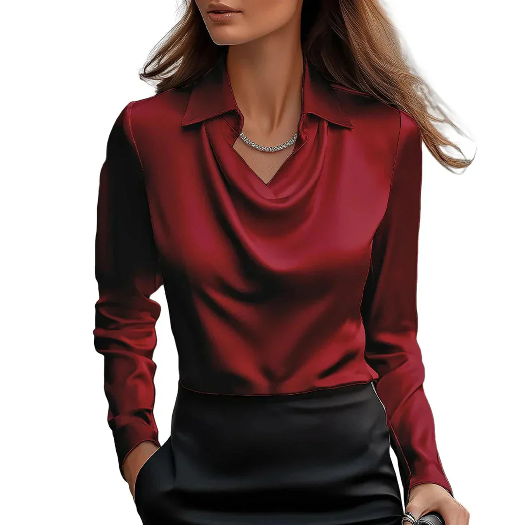 Verona Satin Blouse
