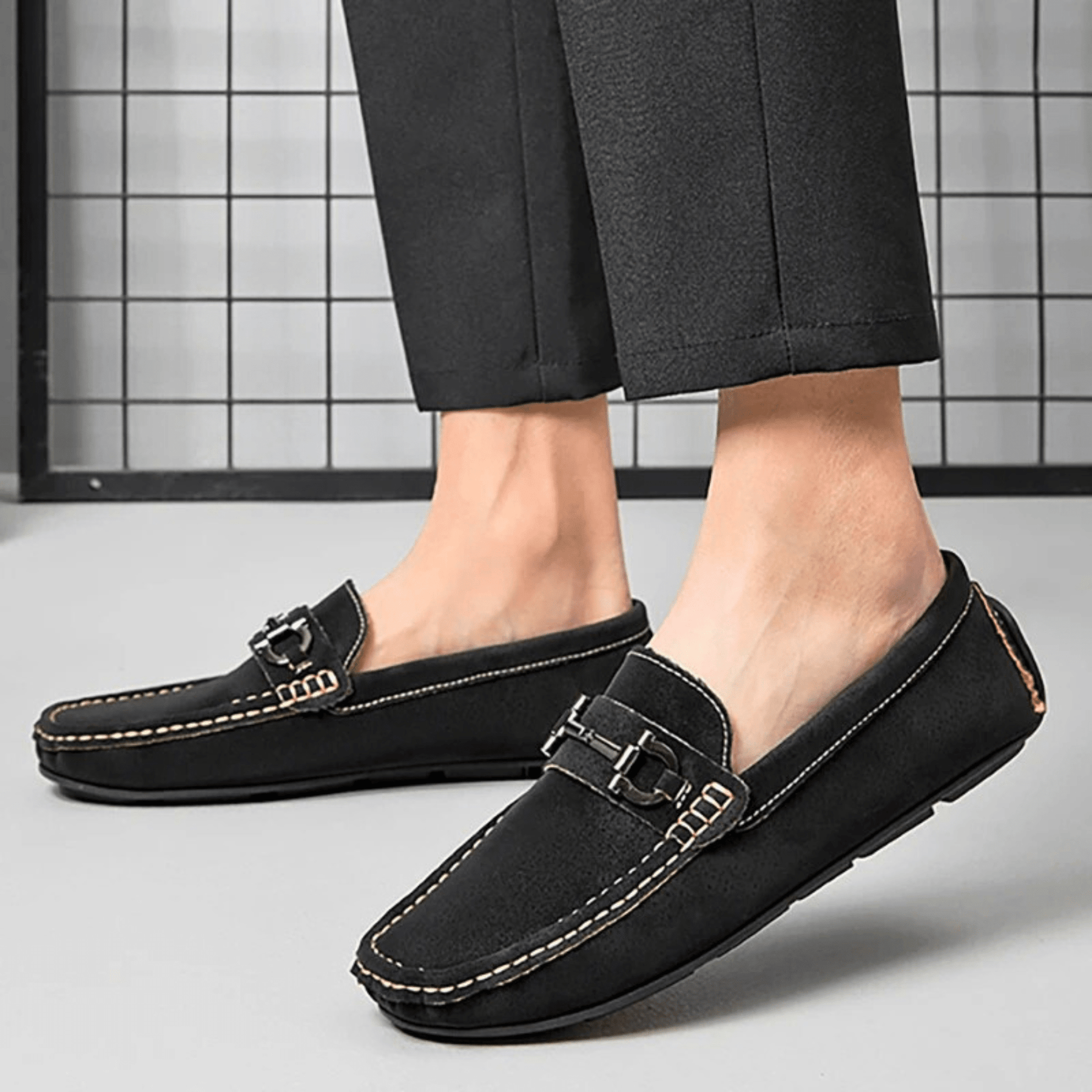 Viaggio Suede Loafers