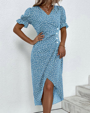 Amelie Floral Print Dress