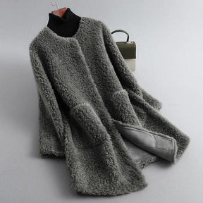 Amelie Shearling Coat