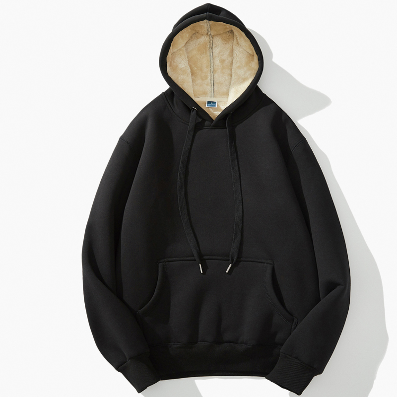 Velvet Hoodie Sweater