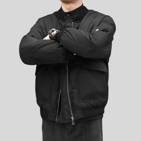 Alpine Quilted Bomber