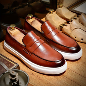 Victor Leather Loafers