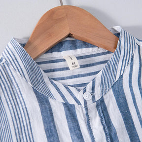 Azure Linen Shirt