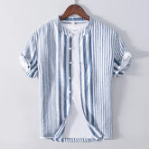 Azure Linen Shirt