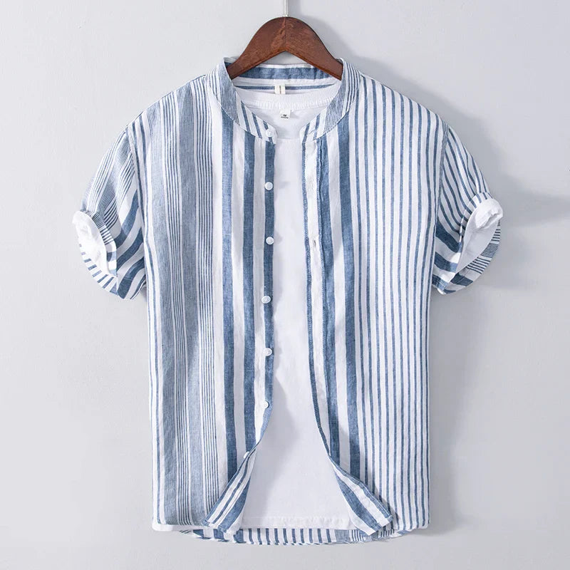 Azure Linen Shirt