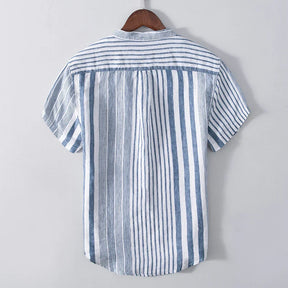 Azure Linen Shirt