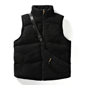 Auburn Cord Vest