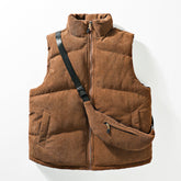 Auburn Cord Vest