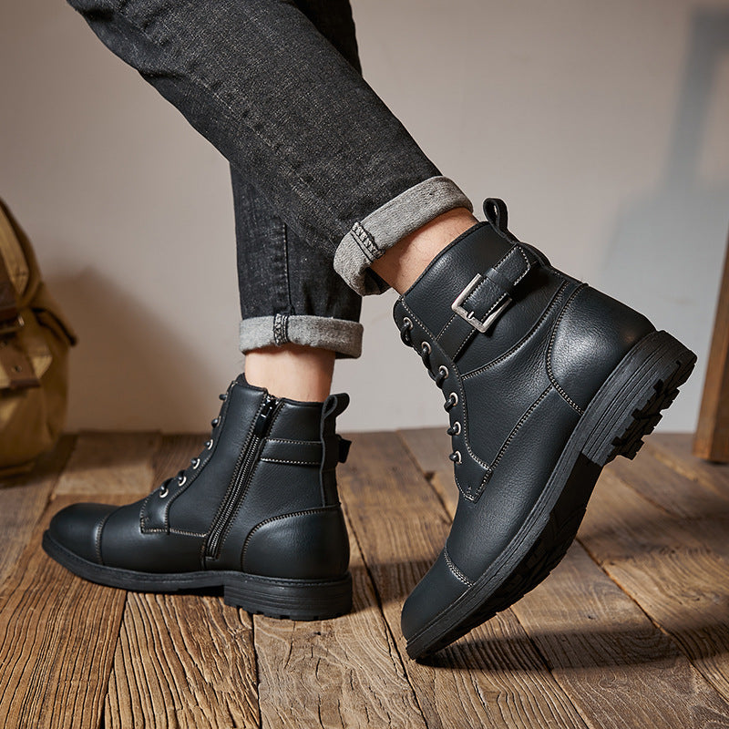 Valiant Buckle Boots