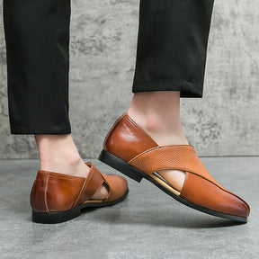 Veneto Leather Loafers