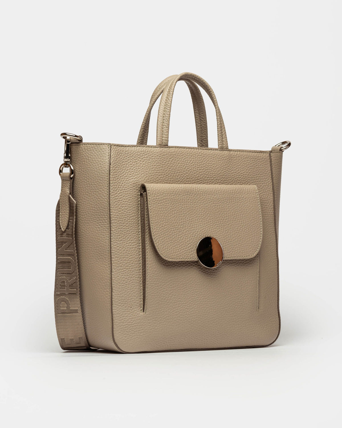 SHOPPER THE TOWN EN CUERO GRANEADO