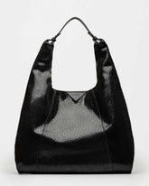 BOLSO THE CLUB EN CUERO GRABADO SNAKE