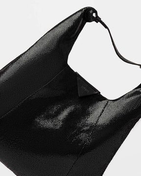 BOLSO THE CLUB EN CUERO GRABADO SNAKE