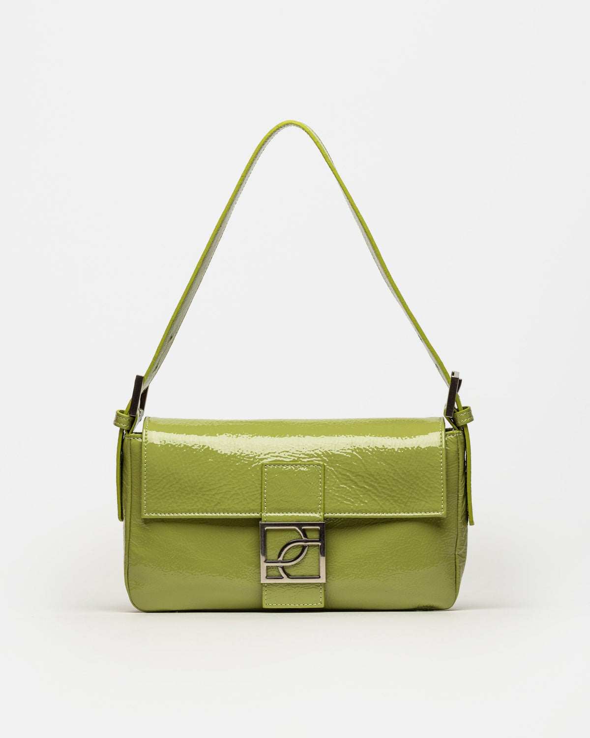 CARTERA AL HOMBRO NATURE EN CUERO CHAROL