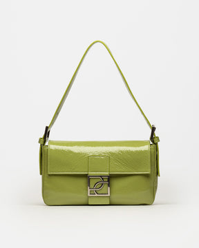 CARTERA AL HOMBRO NATURE EN CUERO CHAROL