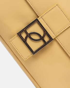 CARTERA AL HOMBRO NATURE EN CUERO CHAROL