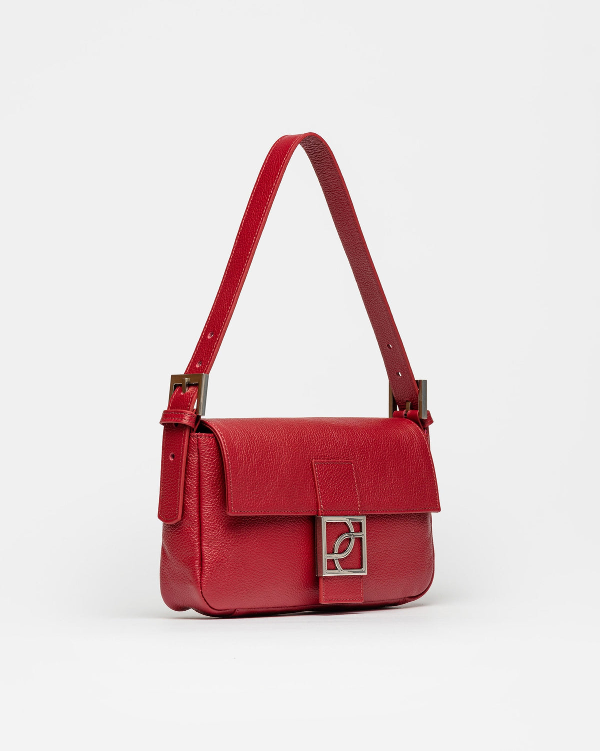 CARTERA AL HOMBRO NATURE EN CUERO GRANEADO