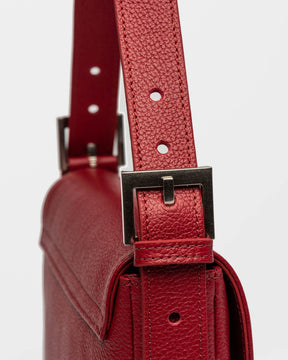 CARTERA AL HOMBRO NATURE EN CUERO GRANEADO