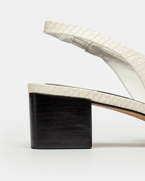 STILETTO MARBELA EN CUERO SNAKE PRINT