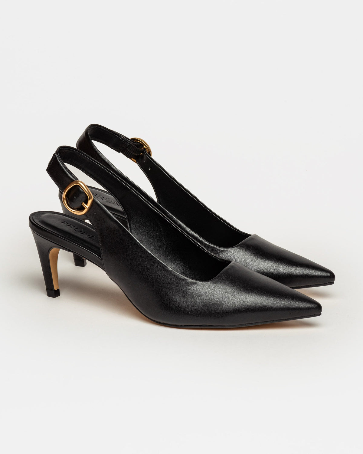 STILETTO CALCIO EN CUERO LISO