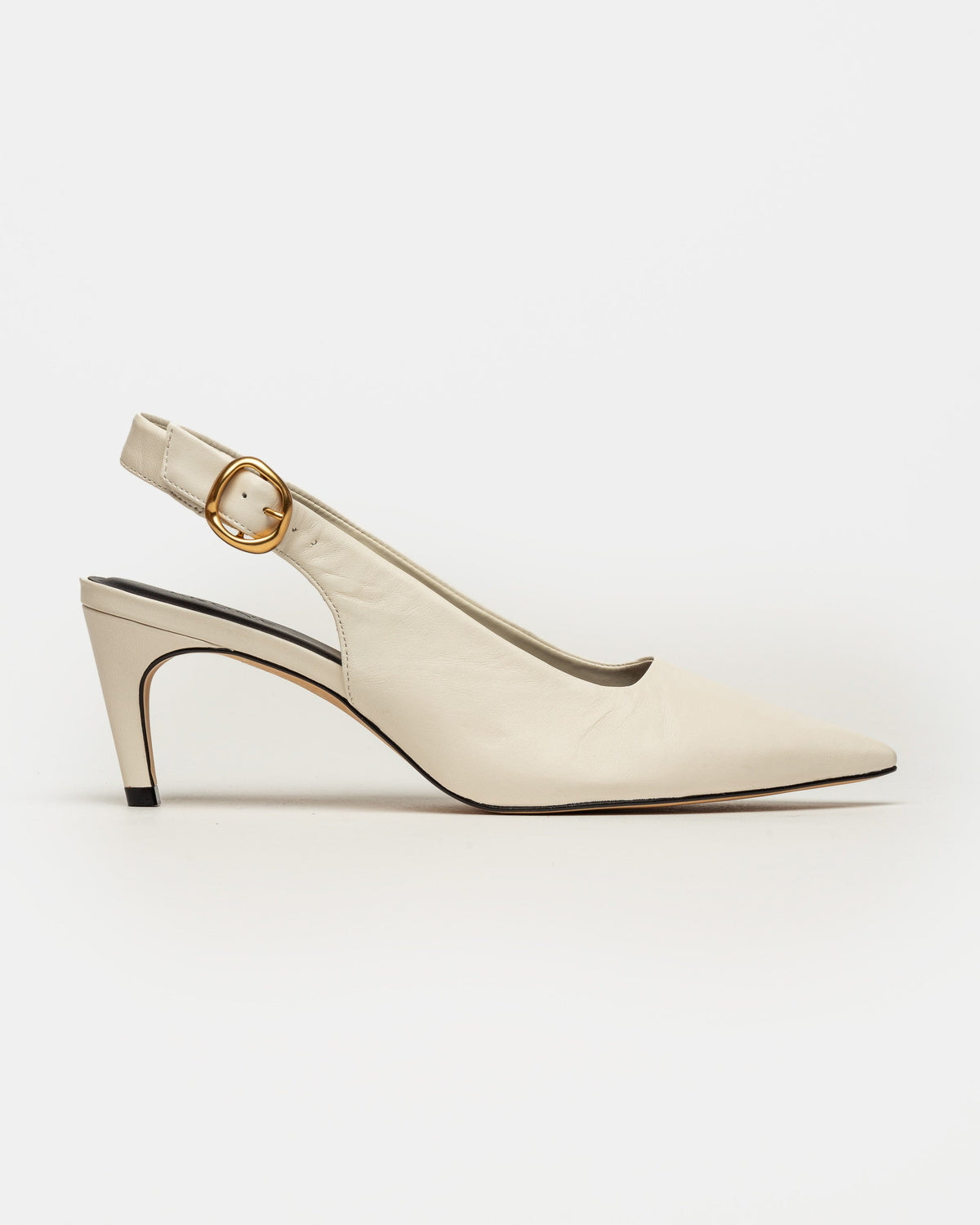 STILETTO CALCIO EN CUERO LISO
