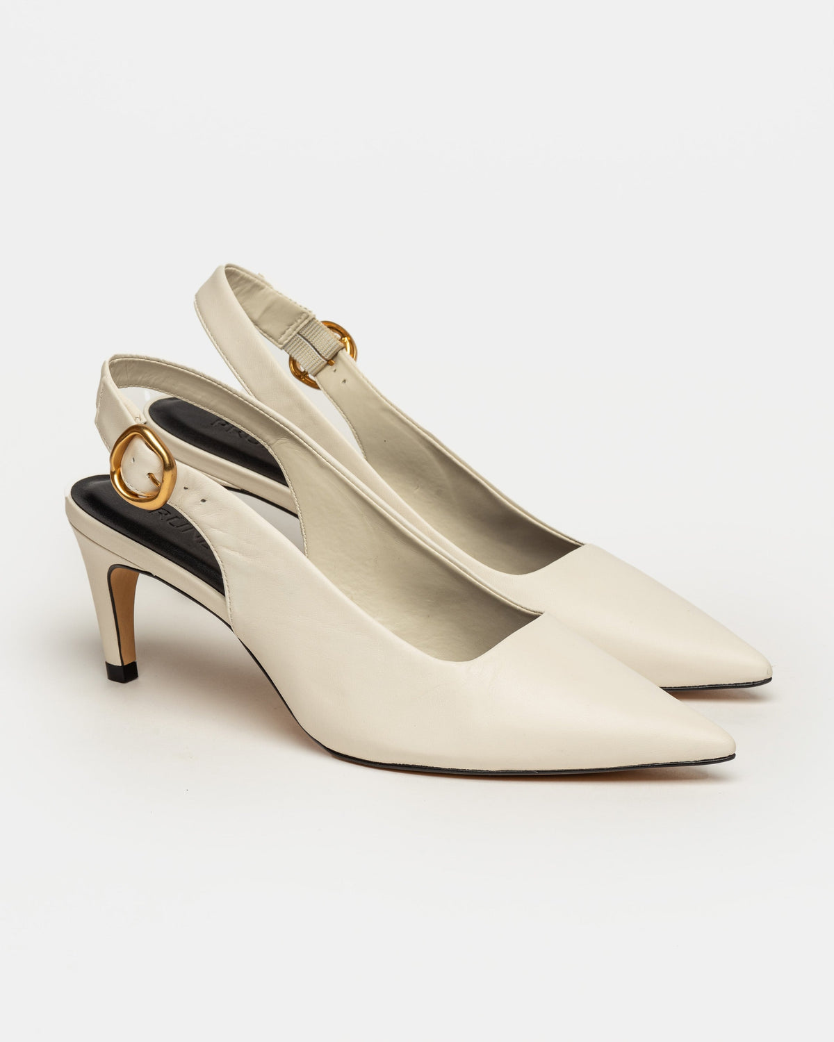 STILETTO CALCIO EN CUERO LISO