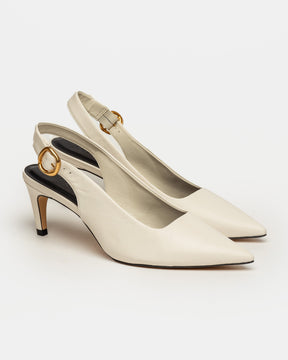 STILETTO CALCIO EN CUERO LISO