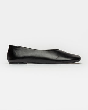 BALLERINA FINA EN CUERO LISO