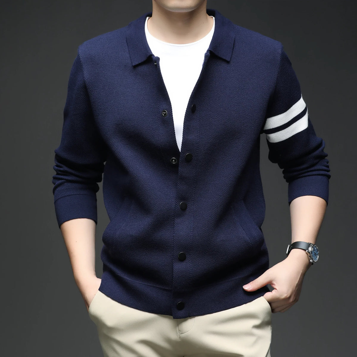 Vienna Striped Cardigan