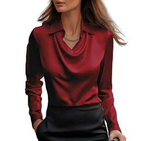 Verona Satin Blouse